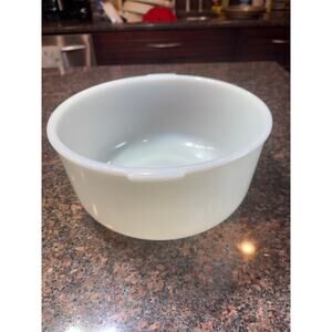 Vintage Sunbeam Mixmaster Replacement Bowl White Milk Glass 3 QT